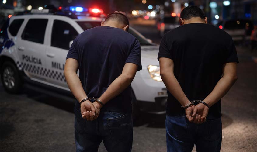 PMRO prende dois por lesão corporal no bairro União