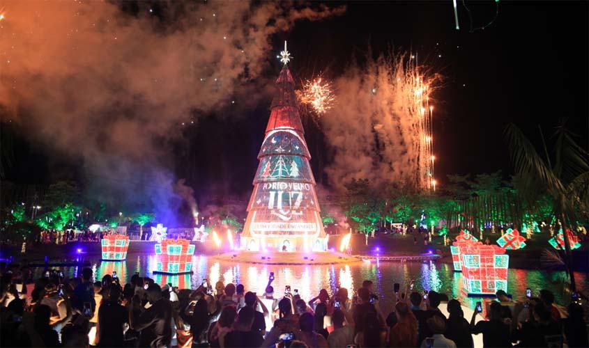 Natal Porto Velho Luz termina com sorteio de motocicleta