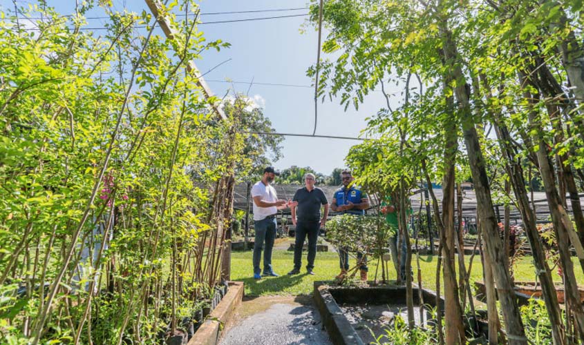 Comitiva de Meio Ambiente do Acre visita parques naturais e viveiro de Porto Velho