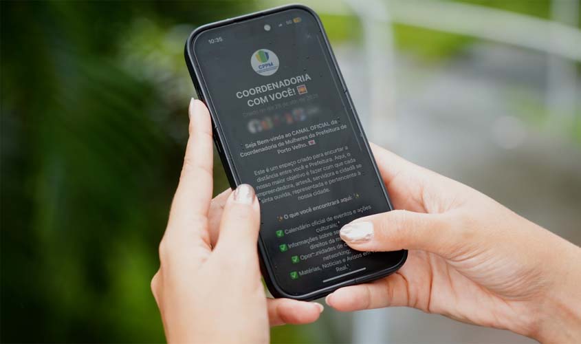 Mulheres têm acesso a canal exclusivo da Prefeitura
