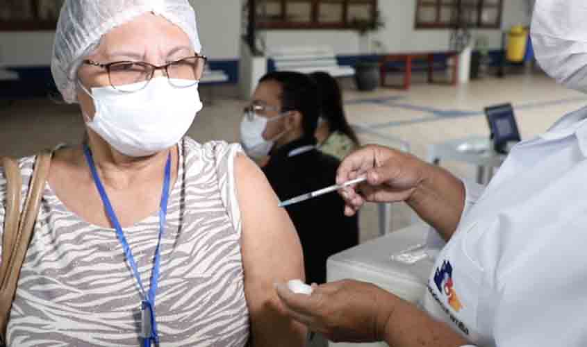 Nova etapa de vacinação contra a Covid-19 é iniciada em Porto Velho