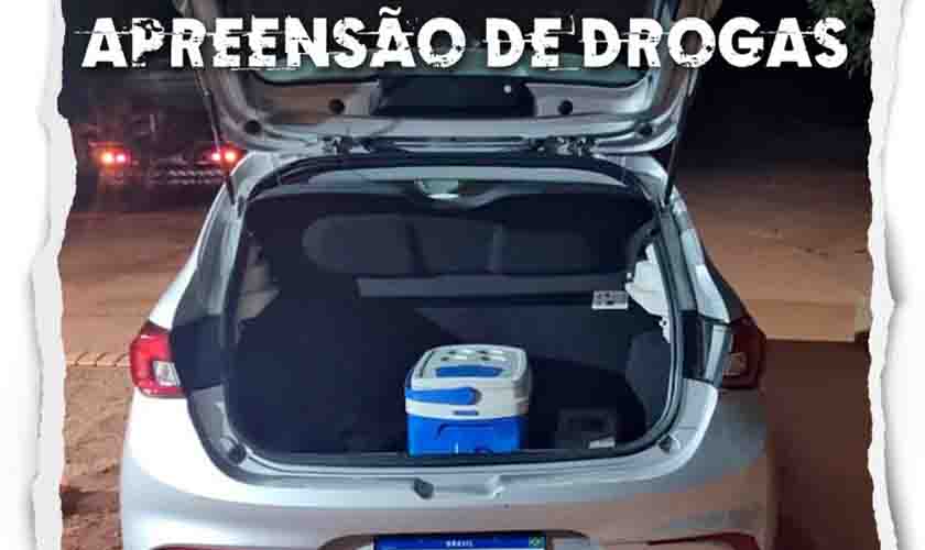 Em Guajará-Mirim/RO, PRF apreende mais de 2 KG de Cocaína