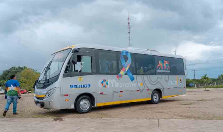 Mais de 400 cadastros já foram realizados para a utilização do ônibus multissensorial para pessoas com TEA