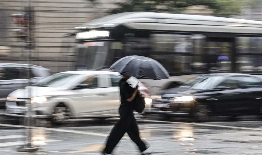 Inmet emite alerta de perigo para temporais em todo o país