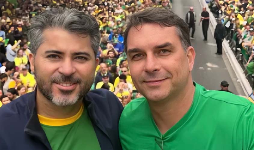 PL lança pré-candidatura de Marcos Rogério em RO com Flávio Bolsonaro