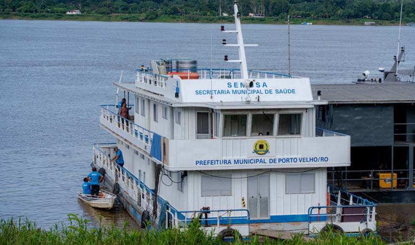 Reativação do Barco Saúde ampliou o atendimento nas comunidades ribeirinhas e trouxe mais dignidade