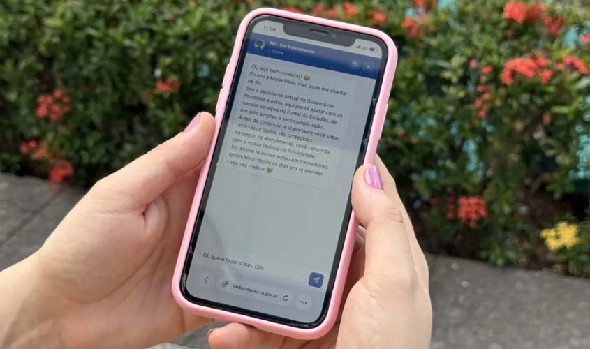 Assistente virtual Rô passa de 9 mil atendimentos e amplia serviços