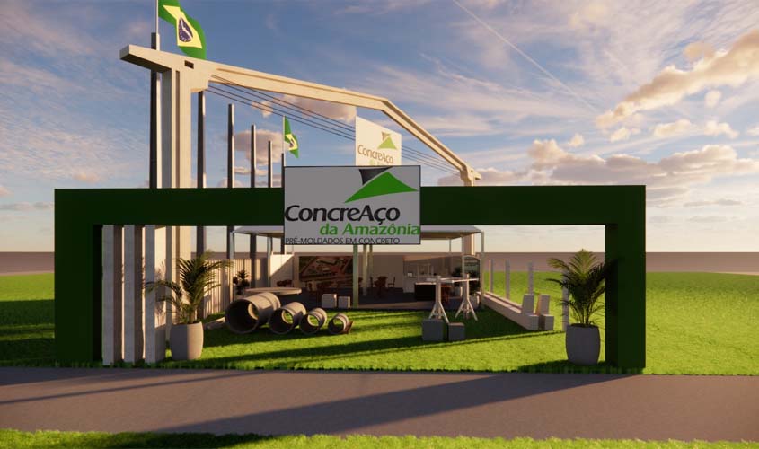 Concreaço da Amazônia participa da 10ª Rondônia Rural Show Internacional