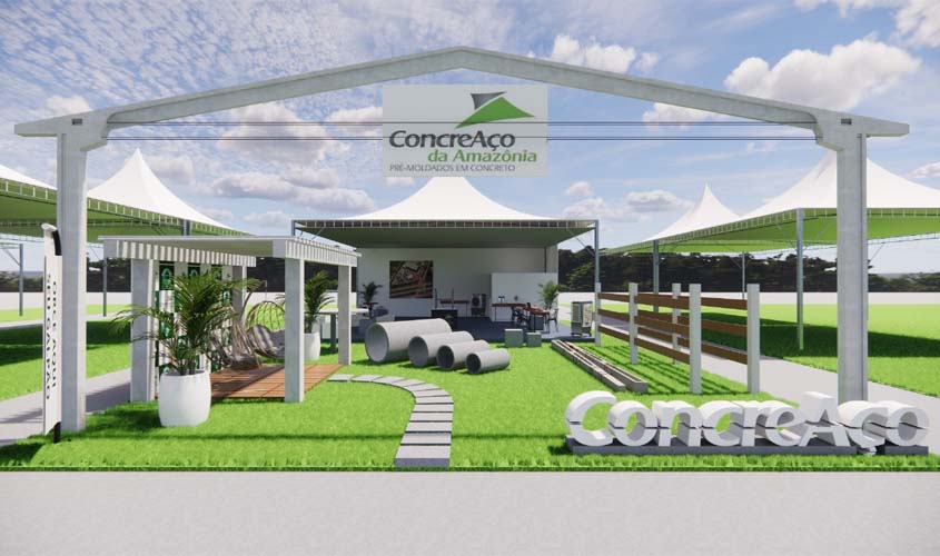 ConcreAço da Amazônia terá estande completo na Rondônia Rural Show 2024