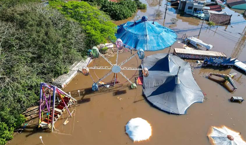 Quase 90% das cidades do RS foram atingidas pelas fortes chuvas