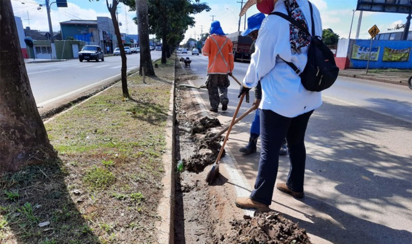 Semusb realiza mutirões em vários pontos da cidade