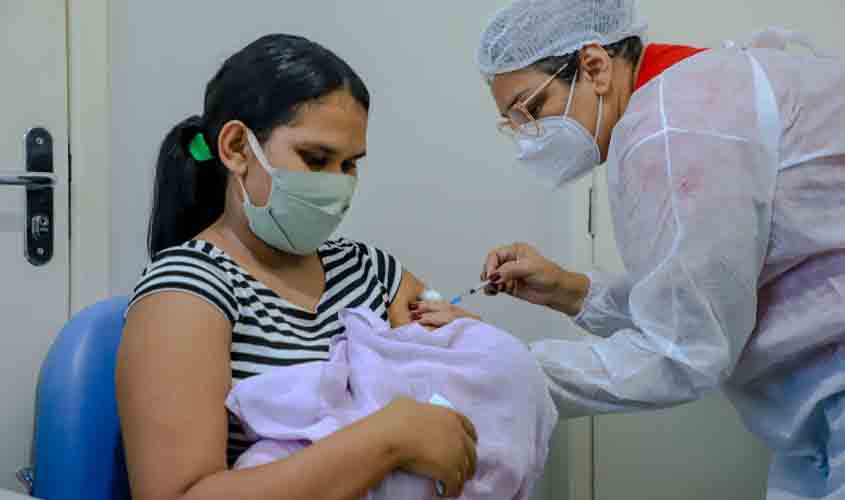 Gestantes e puérperas passam a ser vacinadas no Centro Integrado Materno Infantil em Porto Velho