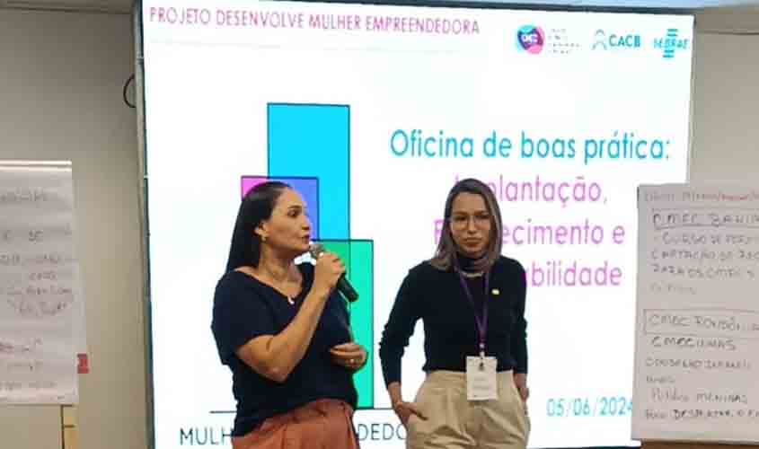 Rondônia representado no Workshop do Conselho Nacional da Mulher Empreendedora