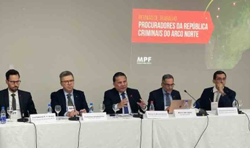 MPF discute estratégias para enfrentamento do crime organizado na região do Arco Norte durante evento em Manaus