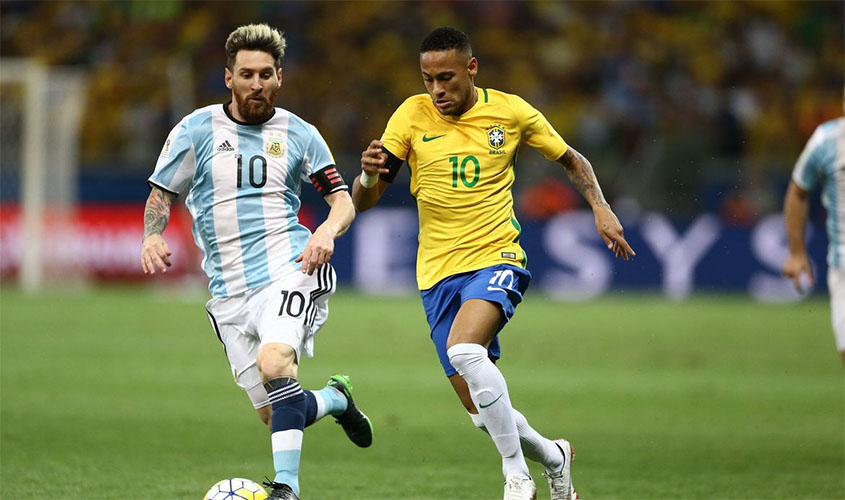 Brasil e Argentina decidem Copa América no Maracanã