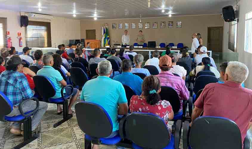 Campanha 'Quem não registra, não é dono!' leva orientações sobre regularização fundiária ao interior de RO