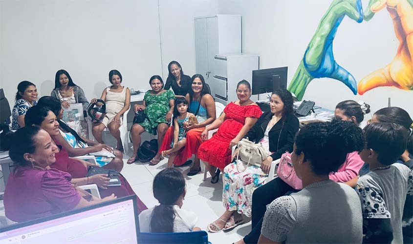 Cras Dona Cotinha promove oficina para gestantes