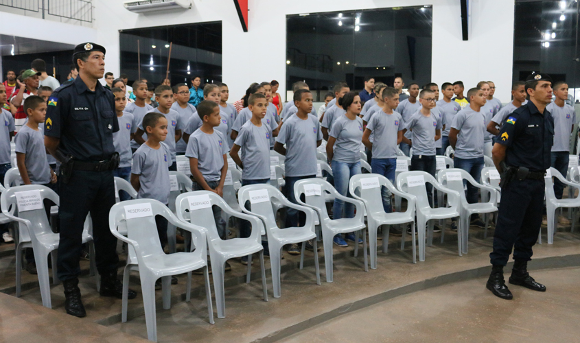 Inscrições para o projeto 'Polícia Militar Mirim' encerram nesta terça-feira