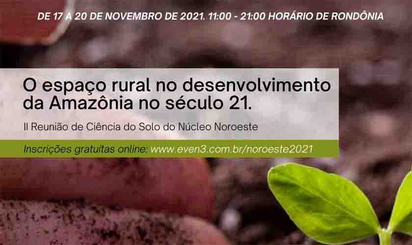 Inscrições abertas para evento sobre o espaço rural no desenvolvimento da Amazônia no século 21