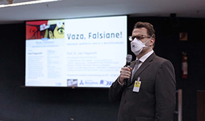 Especialista fala no STF sobre combate a fake news na palestra 'Vaza, Falsiane!'
