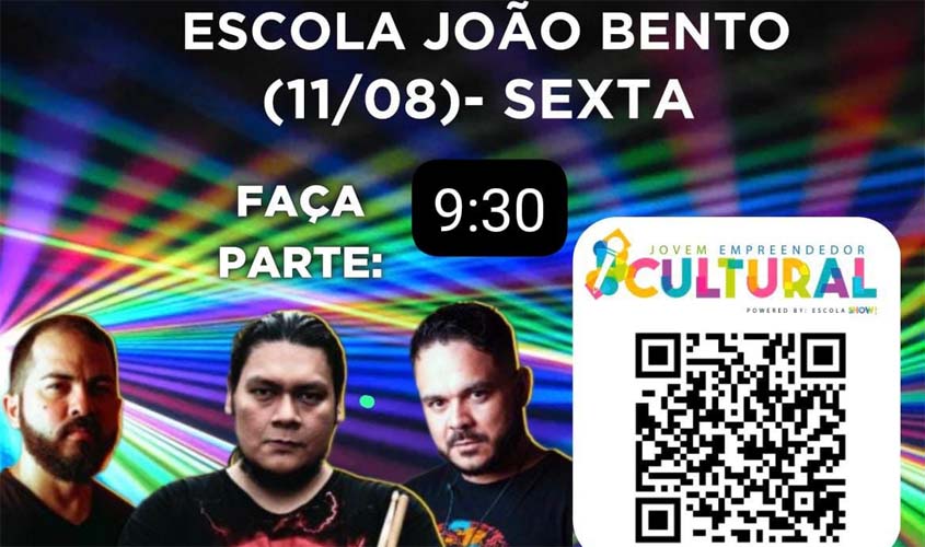 Acontecerá nesta sexta-feira na escola João Bento da Costa