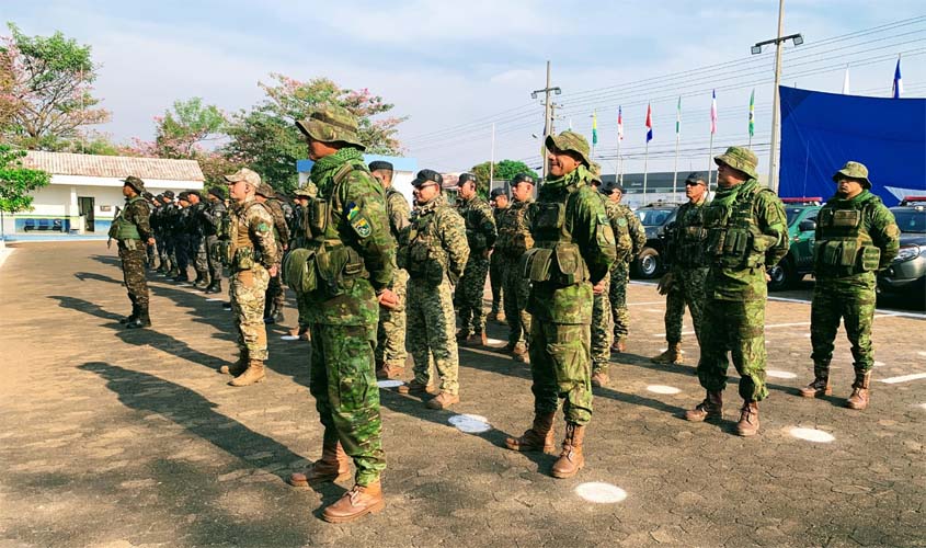 Início da 1ª fase da Operação Desocupação do Parque Estadual de Guajará- Mirim