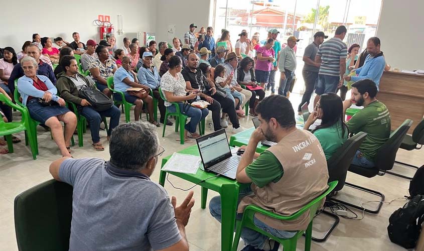 Incra atende demandas de regularização fundiária em RO