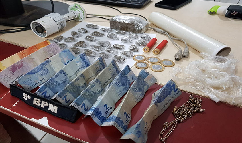 Polícia prende suspeito de aliciar adolescente para vender droga 