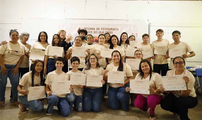 Alunos são capacitados na 4ª Oficina de Fotografia: Faces do Quilombo