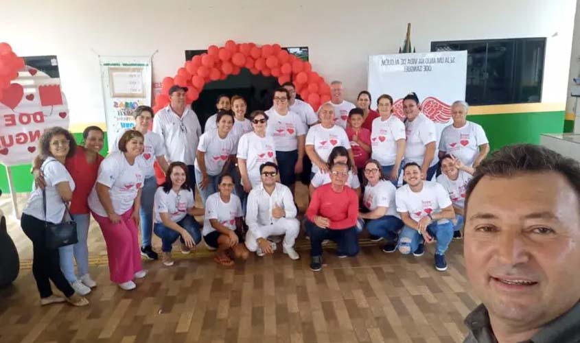 Fhemeron realiza ação itinerante de coleta de sangue