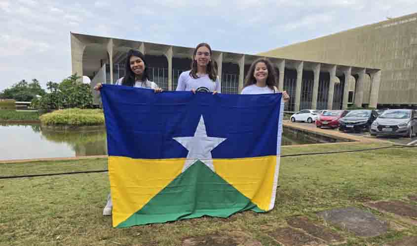 Estudantes representam Rondônia no Projeto Embaixadores do Brasil Central, em Brasília