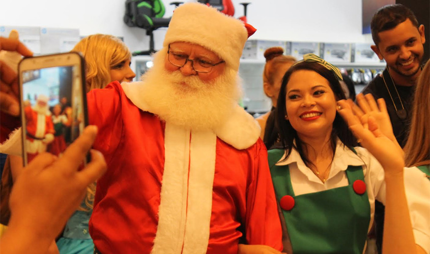 Chegada do papai noel do Porto Velho Shopping é neste domingo