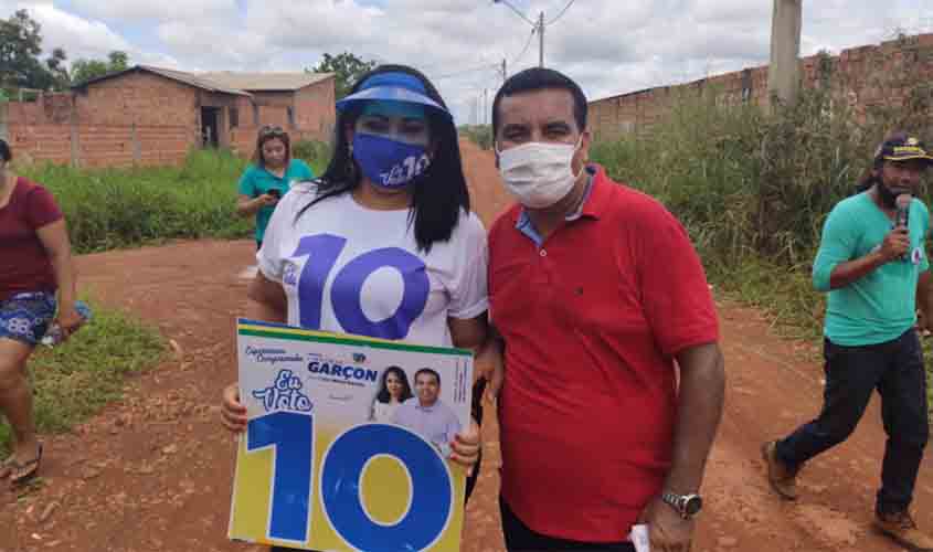 Lindomar Garçon e Milene Barreto mantém ritmo forte na reta final da campanha em Porto Velho