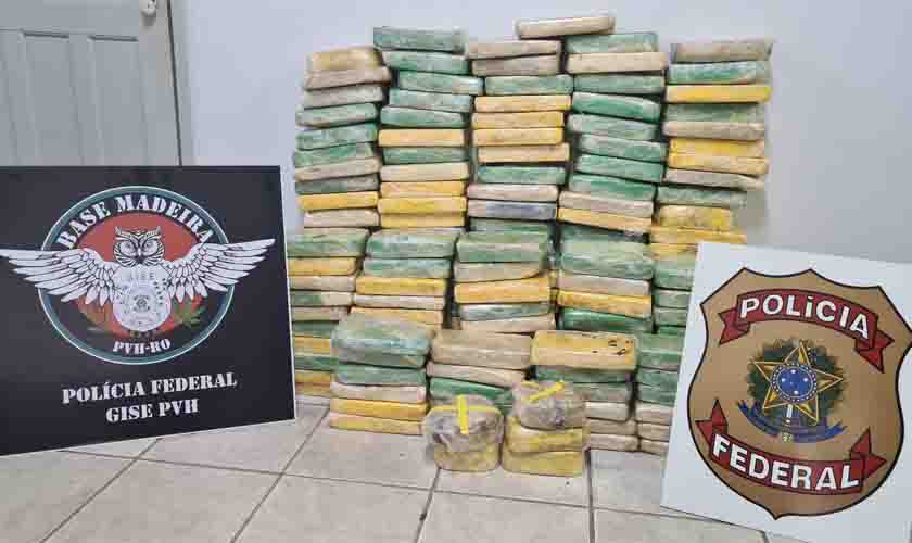 Polícia Federal prende caminhoneiro transportando 200 kg de cocaína entre cidades de Rondônia