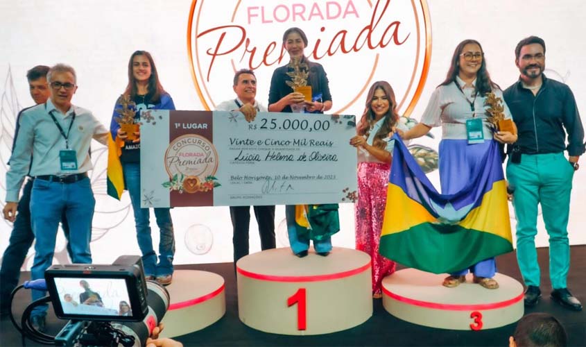 Produtoras de Rondônia comandam o pódio do concurso 'Florada Premiada' 2023, na Semana Internacional do Café