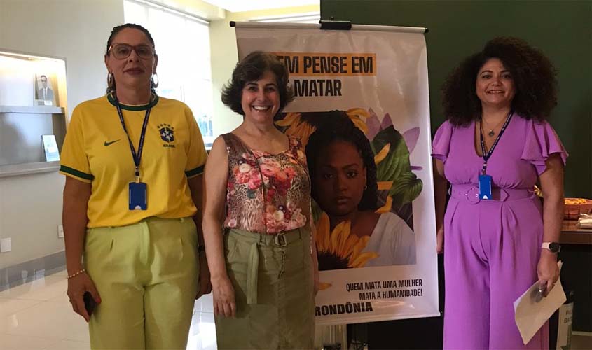 Ouvidoras da Mulher da OAB-RO Pacto pelo Fim da Violência Contra a Mulher em evento dos 16 Dias de Ativismo