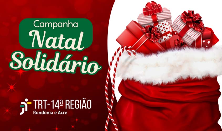 Natal Solidário do TRT-14 visita escola beneficiada