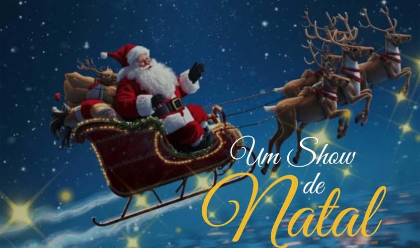 Emoção marca espetáculo 'Um Show de Natal'