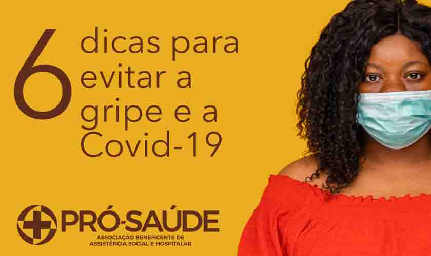 Com gripe e Covid em alta, veja 6 dicas para se proteger