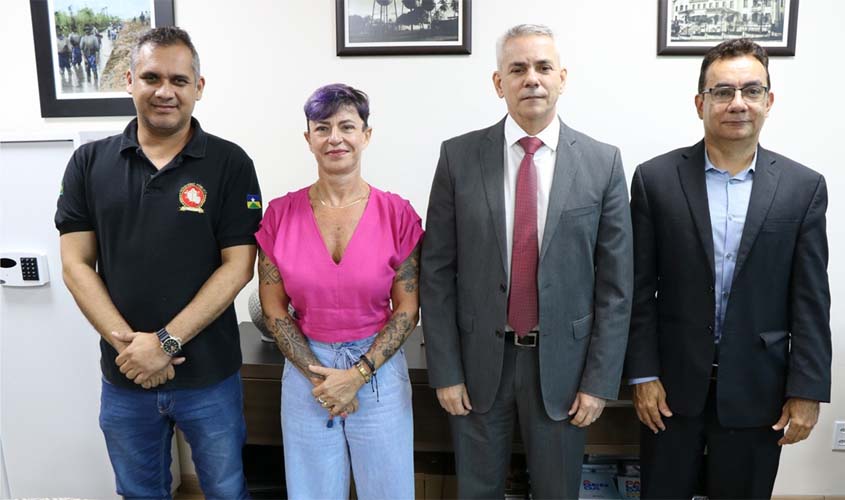 MP recebe visita de representante da Universidade Federal de Rondônia e trata de nova parceria institucional