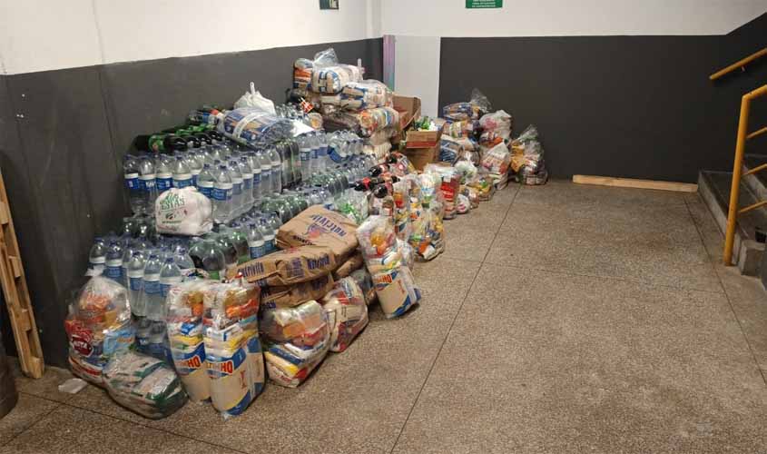 Natal Sem Fome em Rondônia bate recorde de solidariedade: 12,1 toneladas de alimentos arrecadados