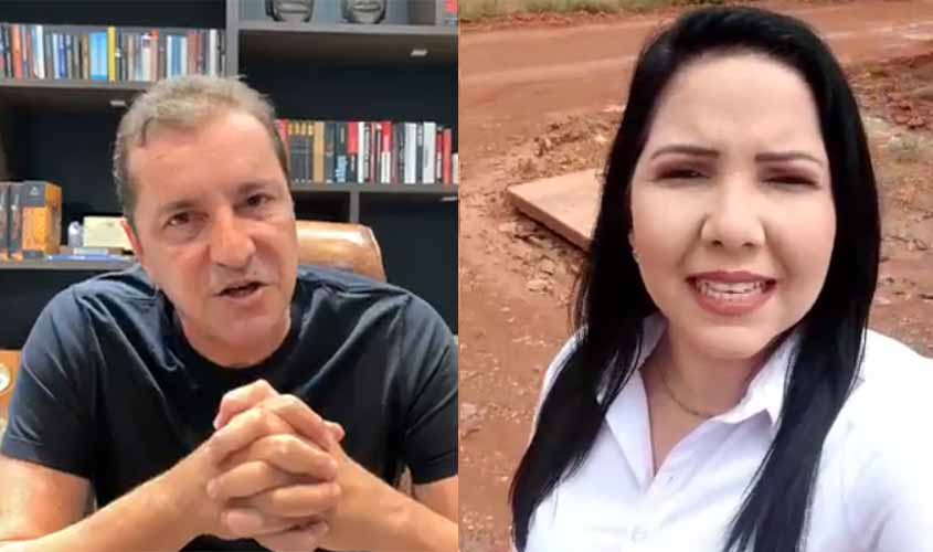 Pré-candidata a prefeita de Cassol em Porto Velho é desmentida no Facebook por Hildon Chaves