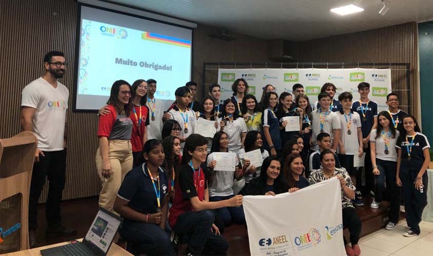 Estudantes de Rondônia conquistam medalhas na Olimpíada Nacional de Eficiência Energética