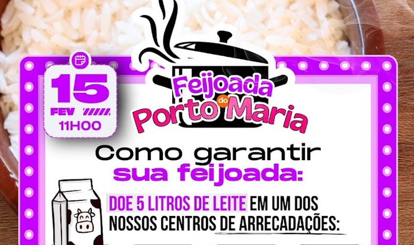 Fecomércio RO promove feijoada beneficente