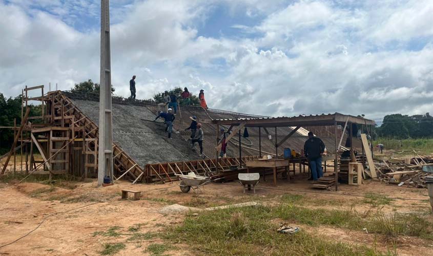 Obras do Kartódromo Municipal atingem 30% de conclusão