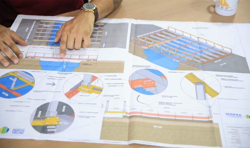 Obra de ponte sobre o igarapé Bate Estaca avança para fase final