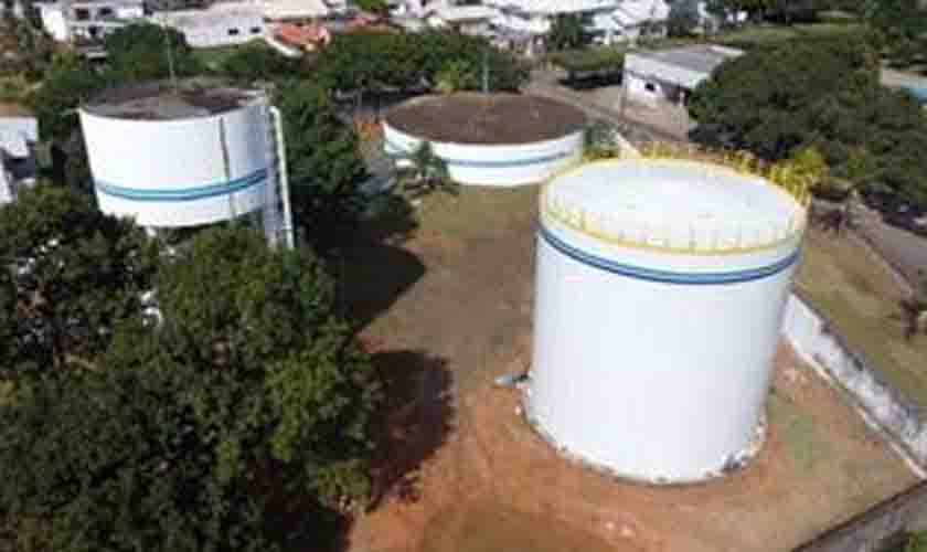 Ariquemes recebe novo reservatório de água tratada