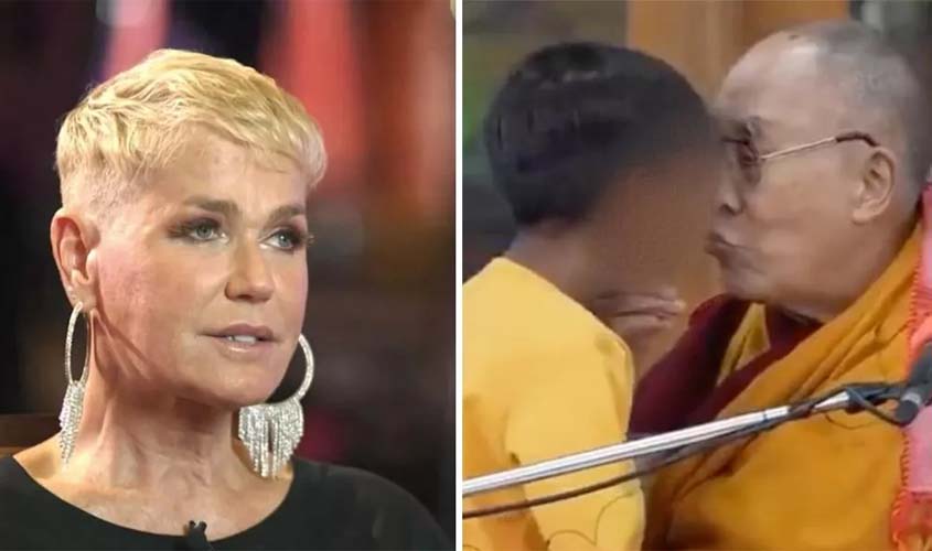 Após beijo em criança, Xuxa pede prisão de Dalai Lama