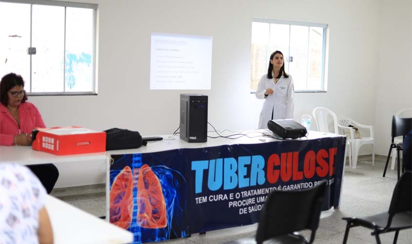 UPA recebe palestra da Campanha de Combate à Tuberculose