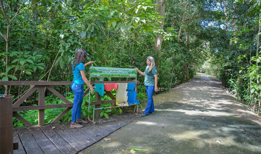 Semeia prepara novas atividades da educação ambiental no Parque Ecológico